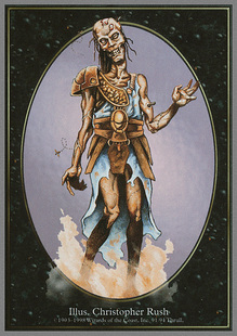 Zombie token card