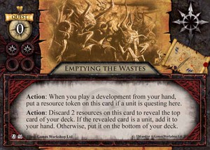 Emptying the Wastes
