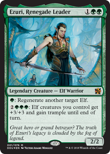 Elf Tribal ***Custom Commander Deck*** Yeva Nature's Herald Magic Card Elves