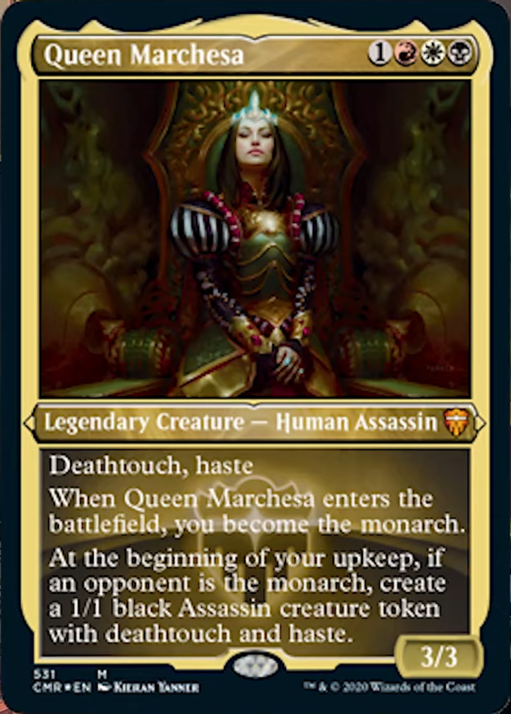 ***Custom Commander Deck*** Queen Marchesa Monarch EDH Mtg Magic Cards 