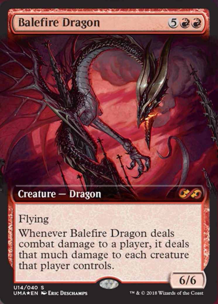 Balefire Dragon - Ultimate Masters: Box Toppers, # 14 - Deckbox