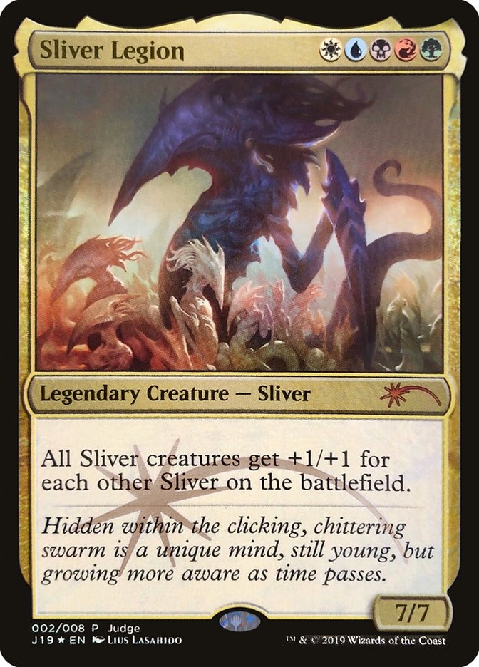 Sliver Legion - Judge Gift Program, # 128(2019 002/008) - Deckbox