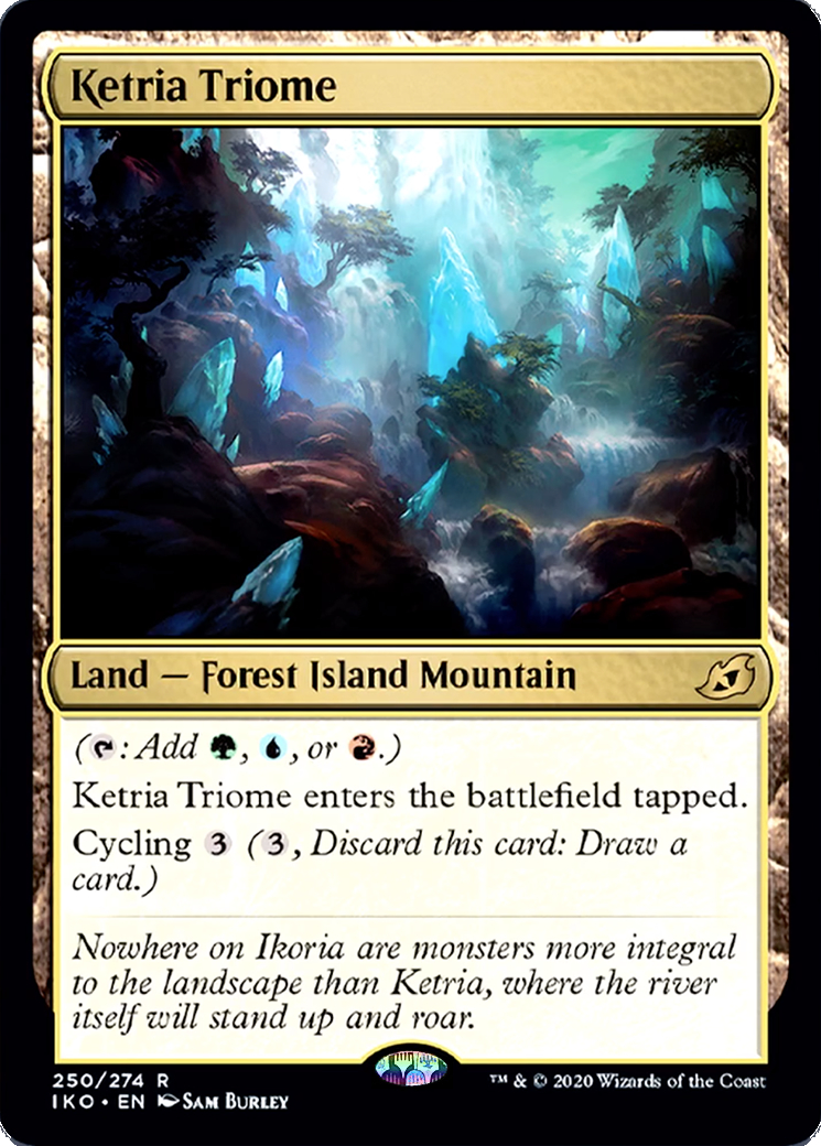 Ketria Triome (4 different printings) - Deckbox