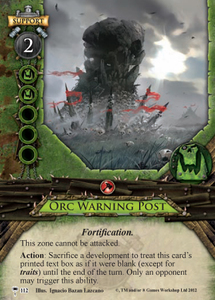 Orc Warning Post